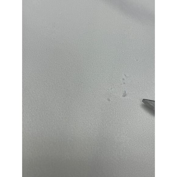 XSCAPE 4 S White Ruffled Off-the-shoulder Hi Low Midi Gown NWT $259 B154 *flaw - Picture 10 of 12